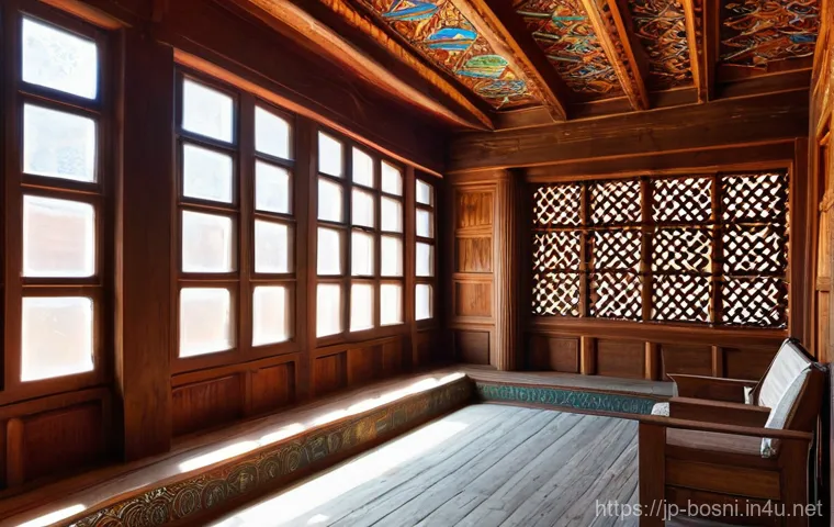 보스니아의 전통 가옥과 건축 양식 - **A dynamic street scene in Sarajevo, capturing the dramatic architectural transition from Ottoman t...