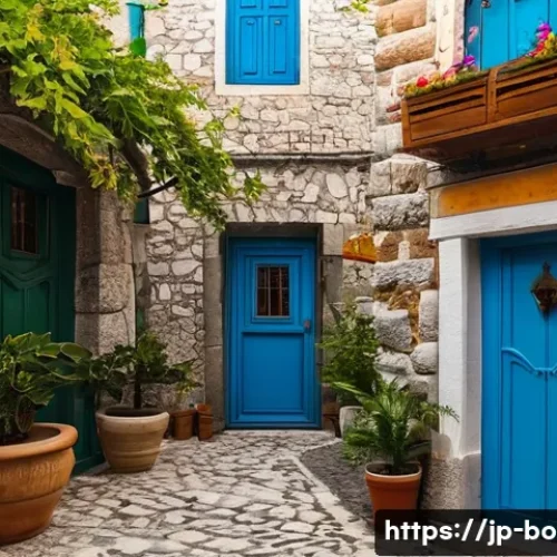보스니아 헤르체고비나 여행 예산 짜기 - A cozy guesthouse in the heart of Mostar, Bosnia and Herzegovina, featuring traditional stone archit...