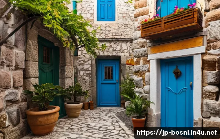 보스니아 헤르체고비나 여행 예산 짜기 - A cozy guesthouse in the heart of Mostar, Bosnia and Herzegovina, featuring traditional stone archit...